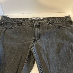 Kenneth Cole Charcoal Denim Pants